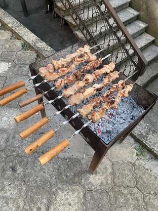 Гостевой дом Guest house Abkhazia in Gagra Гагра Двухместный номер с 1 кроватью и собственной ванной комнатой-7